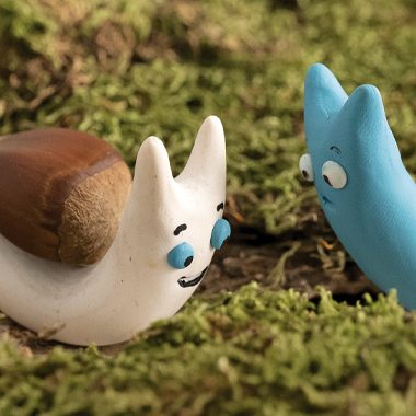 Caracol em massa Fimo
